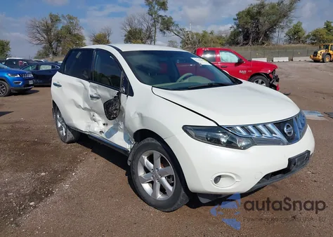 2009 Nissan Murano S z USA, uszkodzony, nr VIN JN8AZ18U09W019427